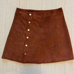 Sanctuary 100% Leather Skirt